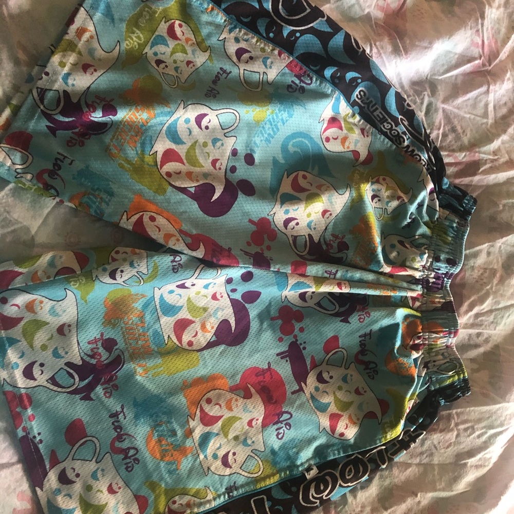 Flow society youth lacrosse shorts.